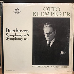 Syhmphony No.8, Syhmphony No.1 / Otto Klemperer