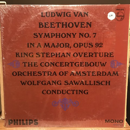 Syhmphony No.7 in A Major, Opus. 92 / Ludwig Van