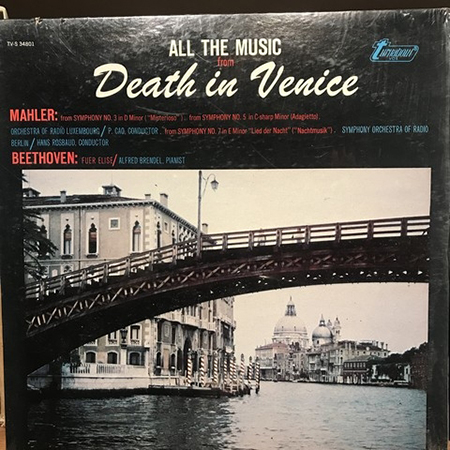 All The Music From Death In Venice - Beethoven Four Elise / Mahler Sym. No.3-5-7