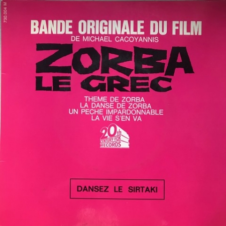 Theme De Zorba, La Danse De Zorba