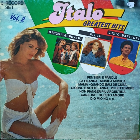 Italo Greatest Hits  - Milva - Bella Ciao - 3 LP box set