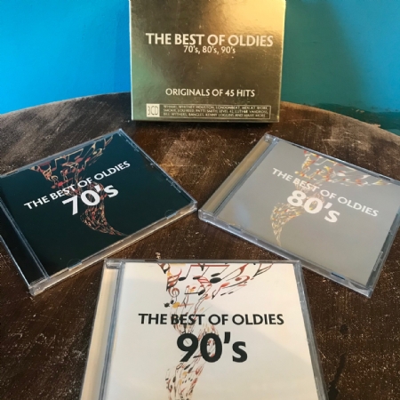 The Best Of Oldies 70's 80's 90's 3 CD Box Set