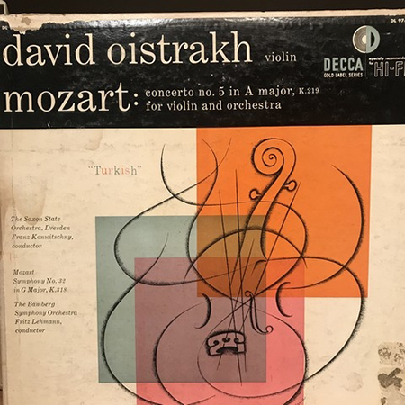 Concerto No.5 in A Major, For Violin An Orchestra (Türk Marşı) / Symphony No. 32 In G Major, K.318 - David Oistrakh